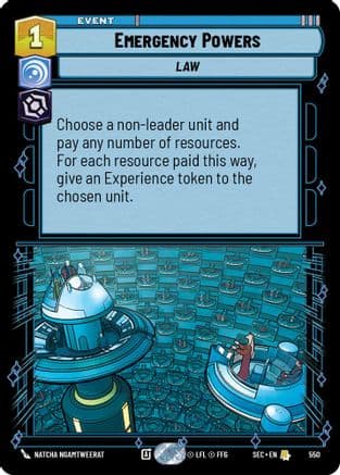 Emergency Powers (Foil) | Foil (550)  [Secrets of Power]