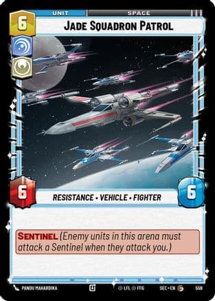 Jade Squadron Patrol (Foil) | Foil (559)  [Secrets of Power]
