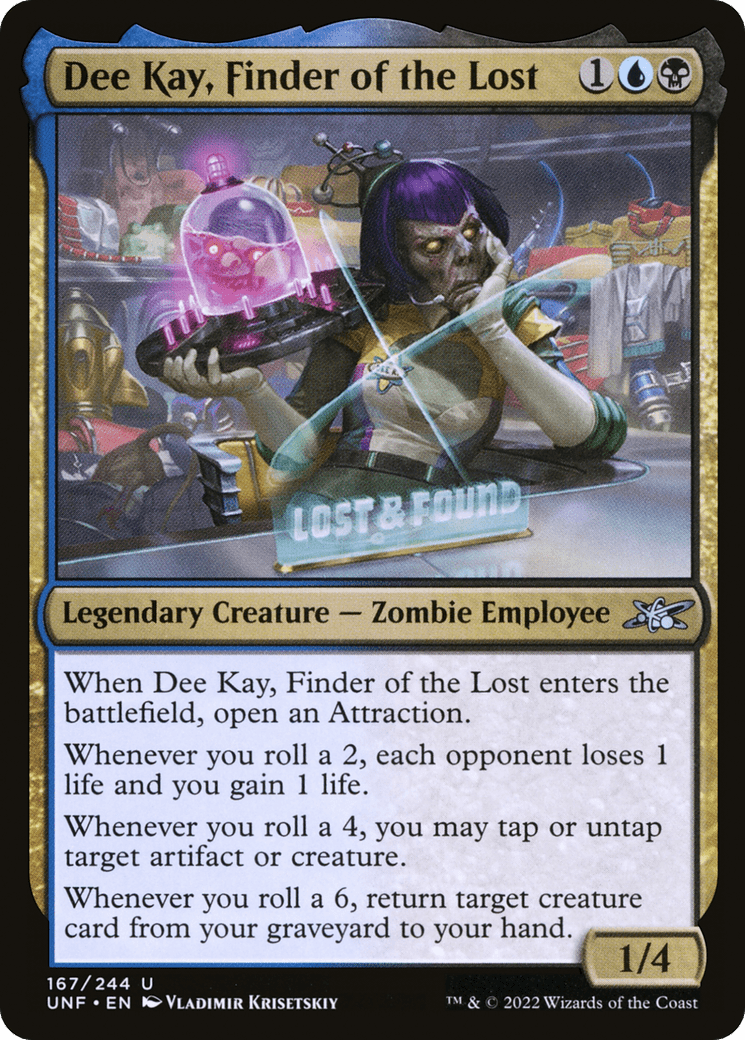 Dee Kay, Finder of the Lost [Unfinity] Foil