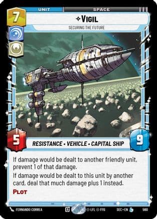 Vigil - Securing the Future (Foil) | Foil (560)  [Secrets of Power]