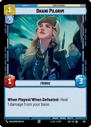 Dhani Pilgrim (Foil) | Foil (565)  [Secrets of Power]