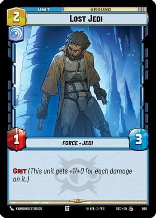 Lost Jedi (Foil) | Foil (568)  [Secrets of Power]