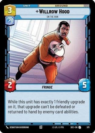 Willrow Hood - On the Run (Foil) | Foil (571)  [Secrets of Power]