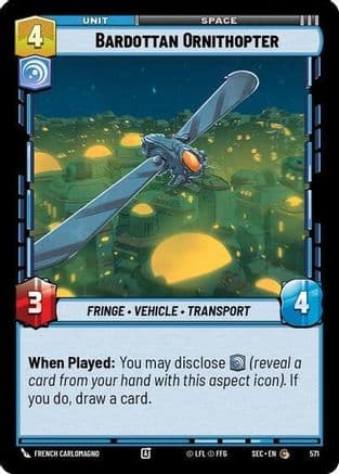 Bardottan Ornithopter (Foil) | Foil (572)  [Secrets of Power]