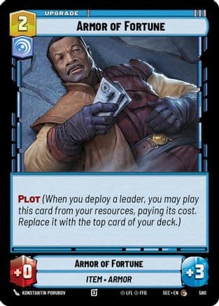 Armor of Fortune (Foil) | Foil (580)  [Secrets of Power]