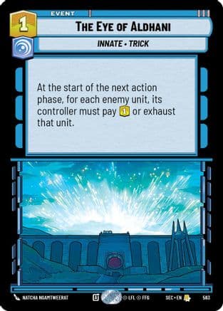 The Eye of Aldhani (Foil) | Foil (583)  [Secrets of Power]