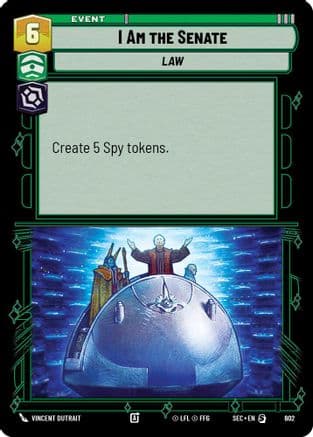 I Am the Senate (Foil) | Foil (602)  [Secrets of Power]