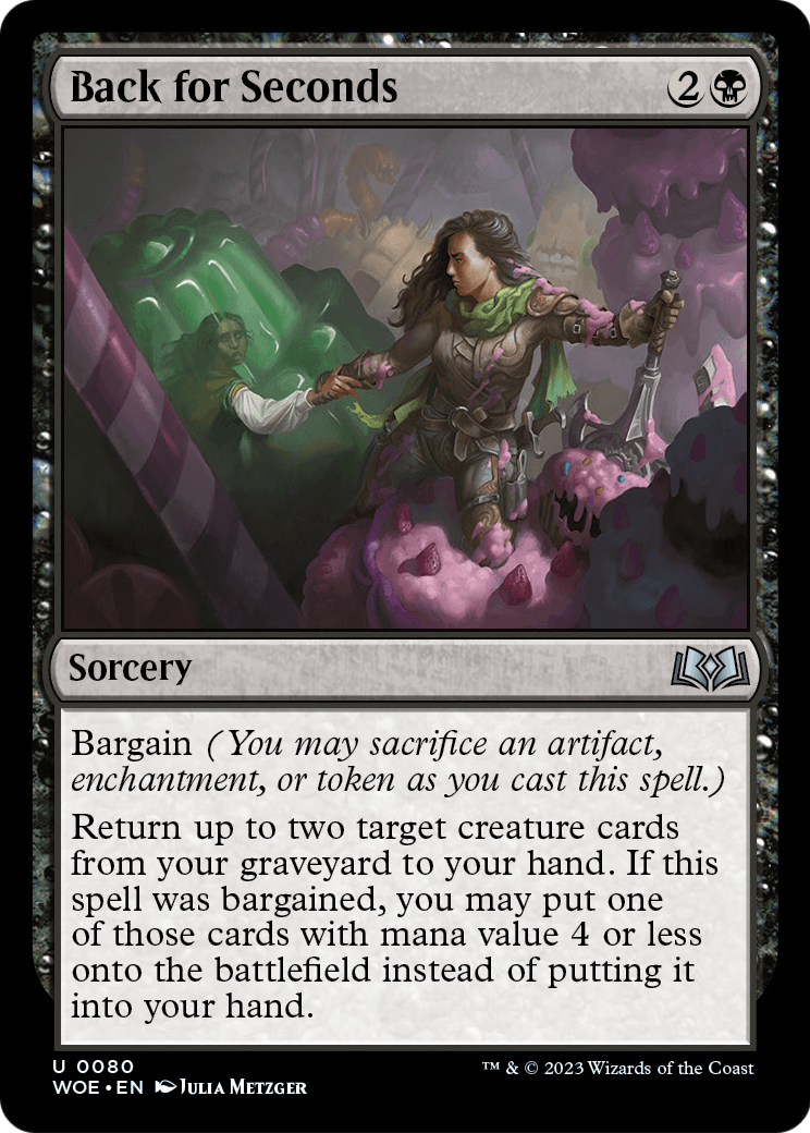 Back for Seconds [Wilds of Eldraine] Foil