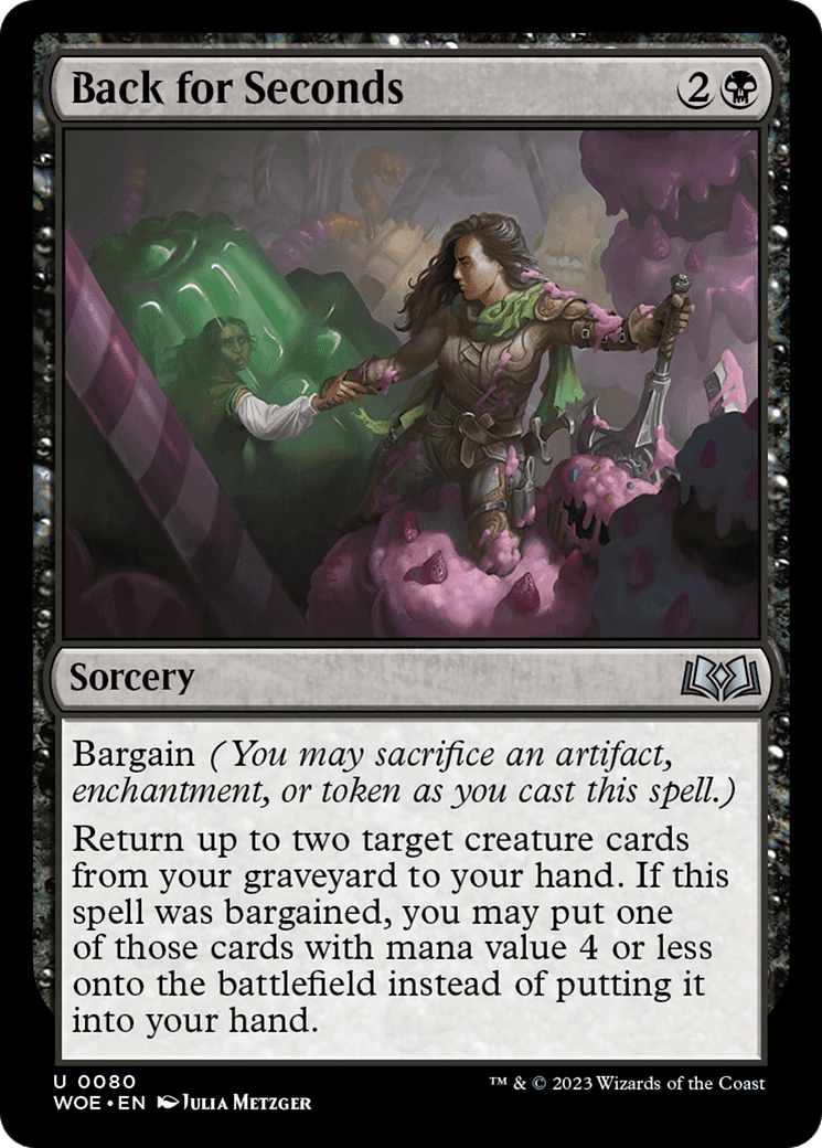 Back for Seconds [Wilds of Eldraine] Foil