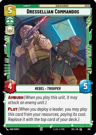 Dressellian Commandos (Foil) | Foil (610)  [Secrets of Power]