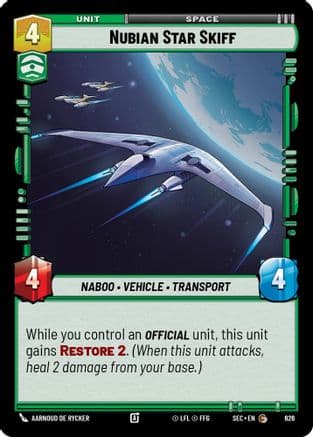 Nubian Star Skiff (Foil) | Foil (626)  [Secrets of Power]