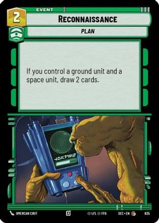 Reconnaissance (Foil) | Foil (635)  [Secrets of Power]