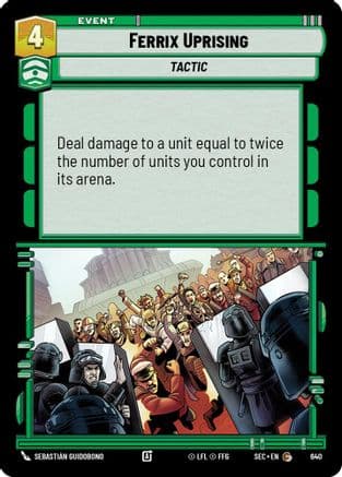 Ferrix Uprising (Foil) | Foil (640)  [Secrets of Power]