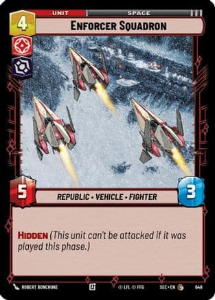 Enforcer Squadron (Foil) | Foil (648)  [Secrets of Power]