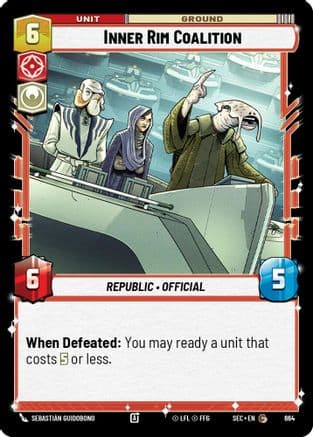 Inner Rim Coalition (Foil) | Foil (664)  [Secrets of Power]