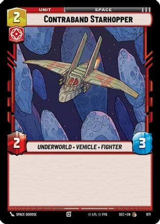 Contraband Starhopper (Foil) | Foil (671)  [Secrets of Power]