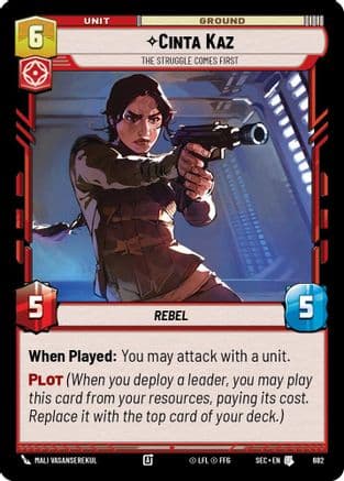 Cinta Kaz - The Struggle Comes First (Foil) | Foil (682)  [Secrets of Power]