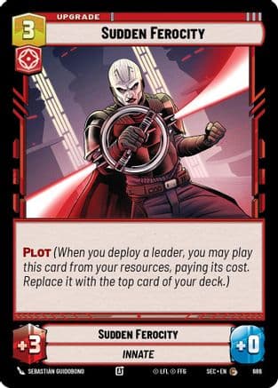 Sudden Ferocity (Foil) | Foil (686)  [Secrets of Power]