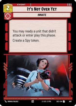 It's Not Over Yet (Foil) | Foil (687)  [Secrets of Power]