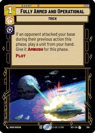 Fully Armed and Operational (Foil) | Foil (704)  [Secrets of Power]