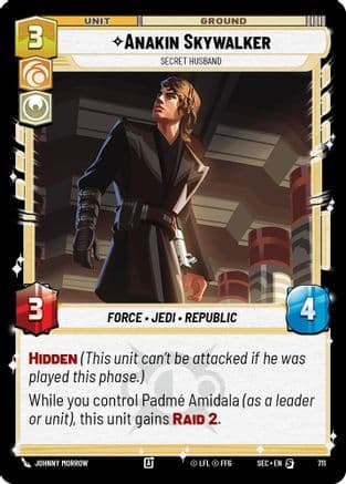Anakin Skywalker - Secret Husband (Foil) | Foil (711)  [Secrets of Power]