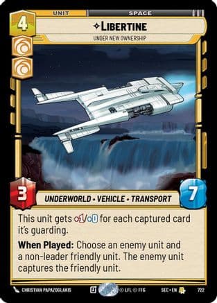 Libertine - Under New Ownership (Foil) | Foil (722)  [Secrets of Power]