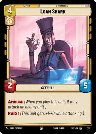 Loan Shark (Foil) | Foil (732)  [Secrets of Power]
