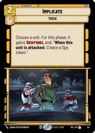 Implicate (Foil) | Foil (741)  [Secrets of Power]