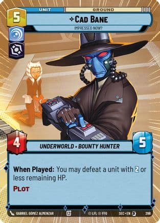 Cad Bane - Impressed Now? (Hyperspace) |  (298)  [Secrets of Power]