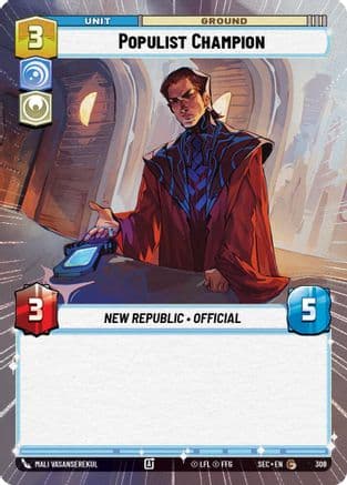 Populist Champion (Hyperspace) |  (308)  [Secrets of Power]