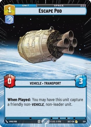 Escape Pod (Hyperspace) |  (320)  [Secrets of Power]