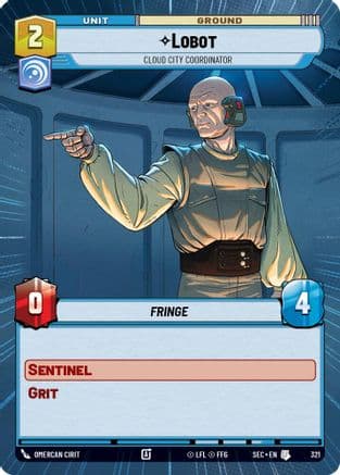Lobot - Cloud City Coordinator (Hyperspace) |  (321)  [Secrets of Power]