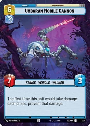 Umbaran Mobile Cannon (Hyperspace) |  (331)  [Secrets of Power]