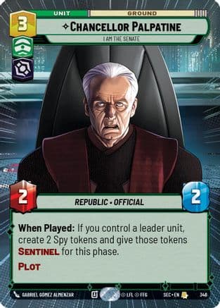 Chancellor Palpatine - I Am the Senate (Hyperspace) |  (346)  [Secrets of Power]