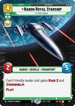Naboo Royal Starship - Fit For A Queen (Hyperspace) |  (363)  [Secrets of Power]