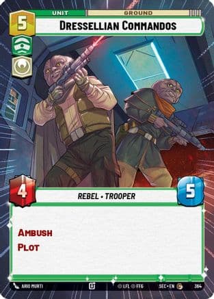 Dressellian Commandos (Hyperspace) |  (364)  [Secrets of Power]