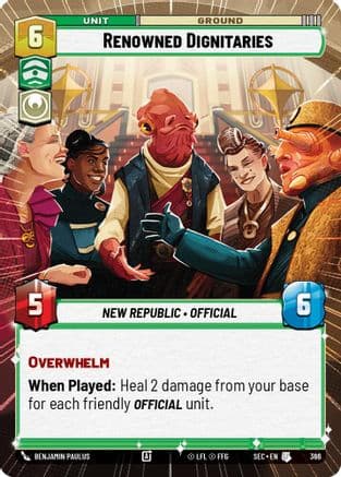 Renowned Dignitaries (Hyperspace) |  (366)  [Secrets of Power]