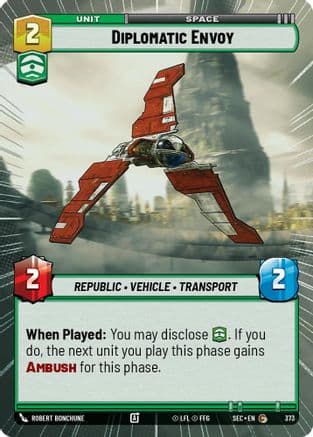 Diplomatic Envoy (Hyperspace) |  (373)  [Secrets of Power]