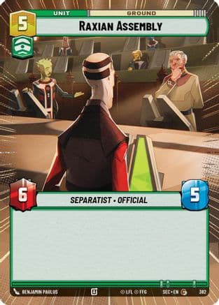 Raxian Assembly (Hyperspace) |  (382)  [Secrets of Power]