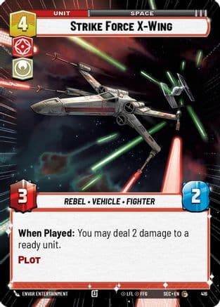 Strike Force X-Wing (Hyperspace) |  (416)  [Secrets of Power]