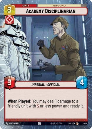 Academy Disciplinarian (Hyperspace) |  (429)  [Secrets of Power]