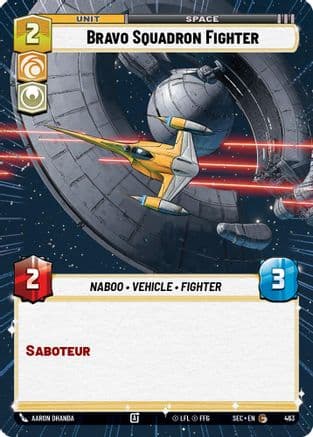 Bravo Squadron Fighter (Hyperspace) |  (463)  [Secrets of Power]