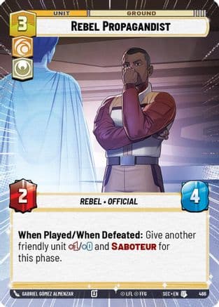 Rebel Propagandist (Hyperspace) |  (466)  [Secrets of Power]