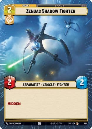 Zenuas Shadow Fighter (Hyperspace) |  (481)  [Secrets of Power]