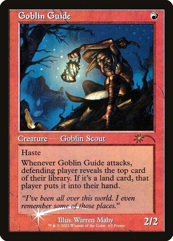 Goblin Guide Retro Frame 4 (WPN & Gateway Promos)  - Foil
