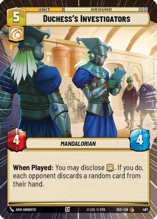 Duchess's Investigators (Hyperspace) |  (487)  [Secrets of Power]