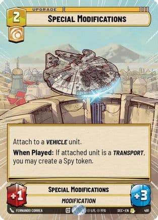 Special Modifications (Hyperspace) |  (491)  [Secrets of Power]