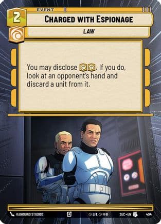 Charged with Espionage (Hyperspace) |  (494)  [Secrets of Power]