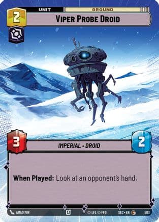 Viper Probe Droid (Hyperspace) |  (503)  [Secrets of Power]