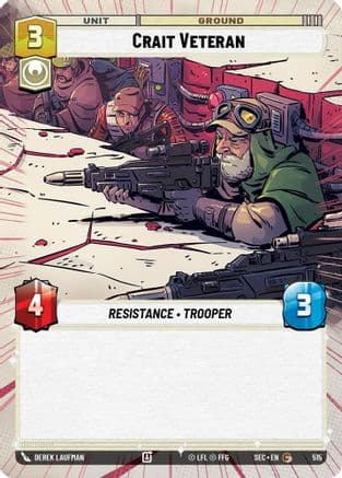Crait Veteran (Hyperspace) |  (515)  [Secrets of Power]